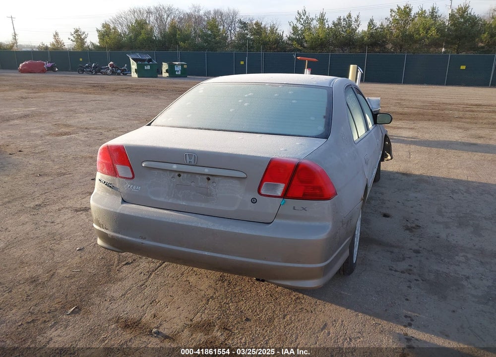 2004 HONDA CIVIC LX VIN: 2HGES16514H530277