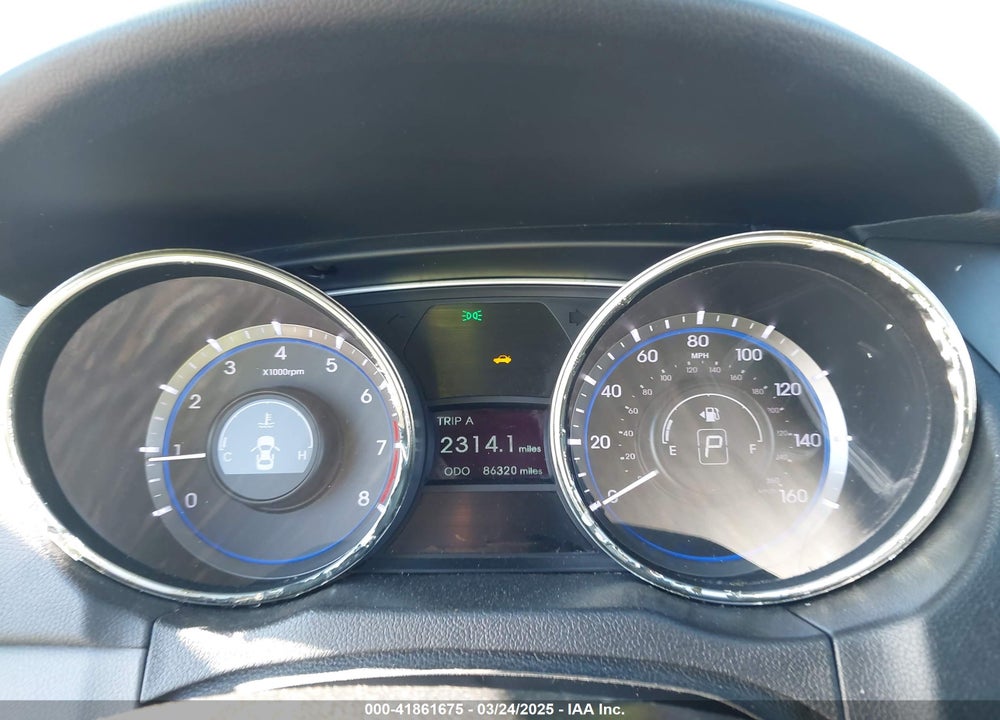 2011 HYUNDAI SONATA GLS VIN: 5NPEB4ACXBH229002