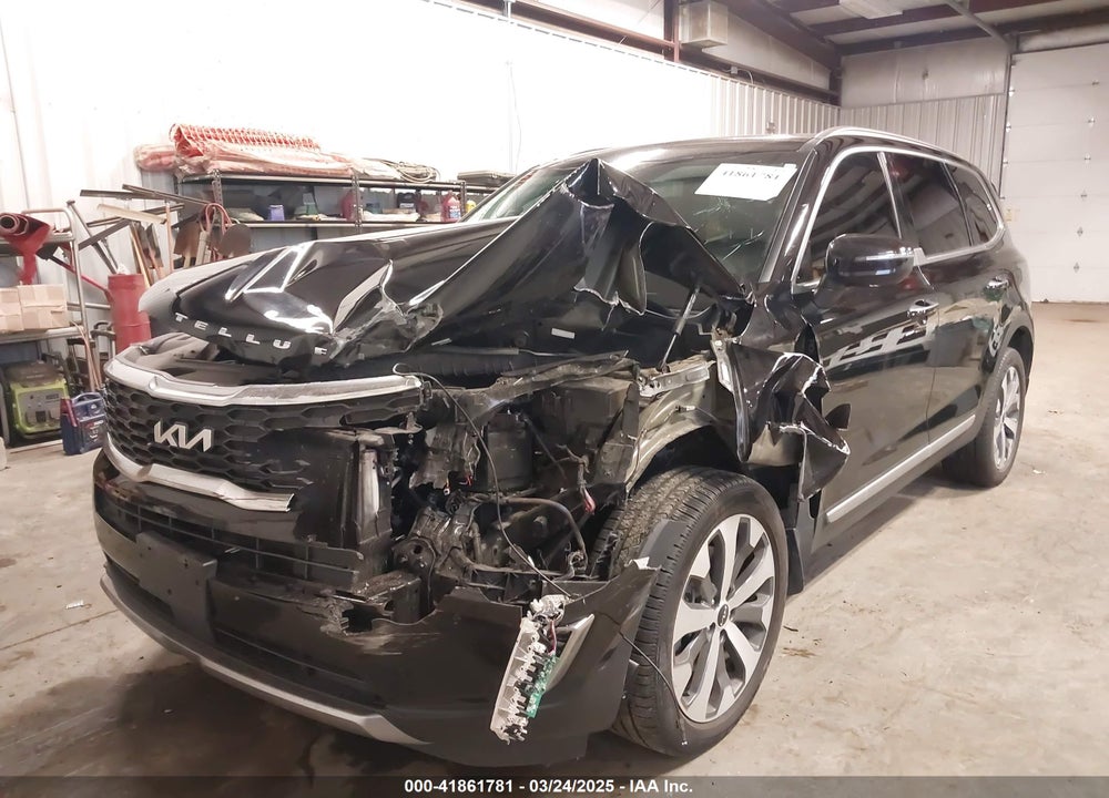 2022 KIA TELLURIDE VIN: 5XYP6DHC8NG281257