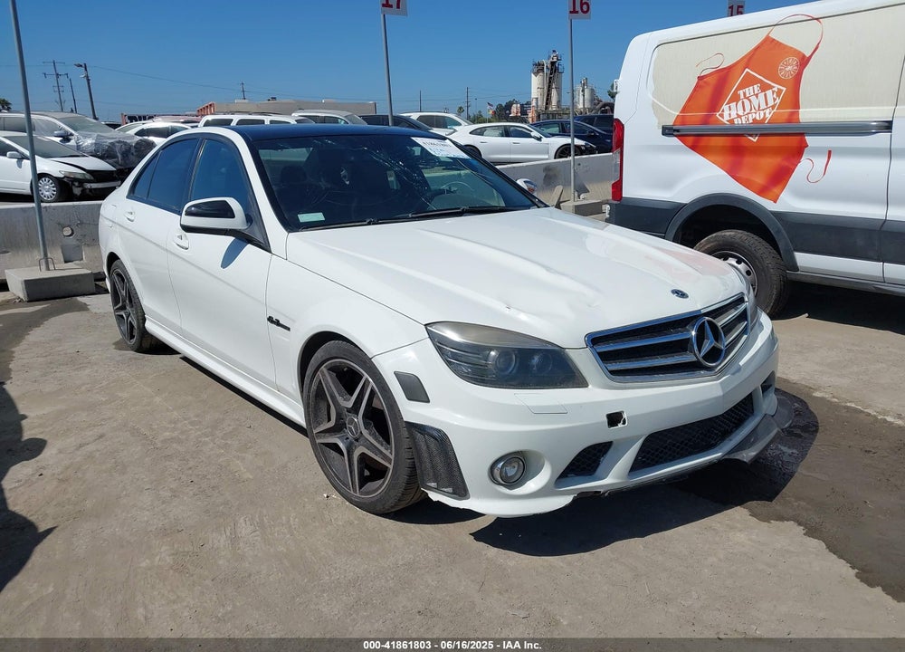 2009 MERCEDES-BENZ C 63 AMG VIN: WDDGF77X19F200295