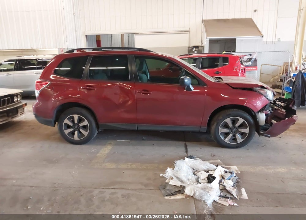 2017 SUBARU FORESTER 2.5I VIN: JF2SJABC3HH458407
