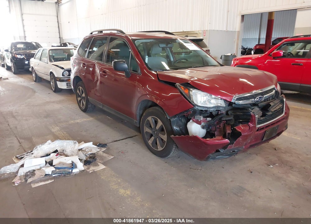 2017 SUBARU FORESTER 2.5I VIN: JF2SJABC3HH458407