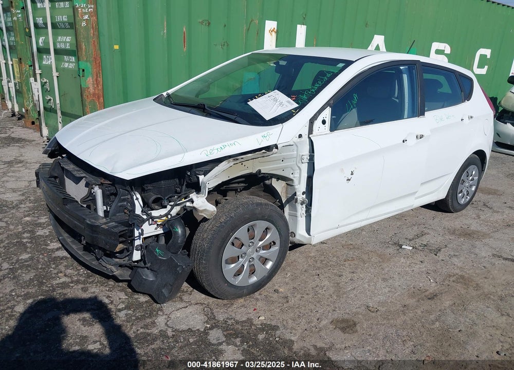 2017 HYUNDAI ACCENT SE VIN: KMHCT5AE7HU351354