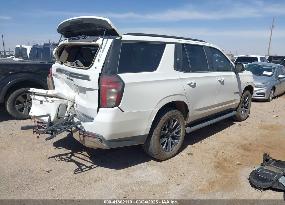2021 CHEVROLET TAHOE 4WD Z71 VIN: 1GNSKPKD6MR292371