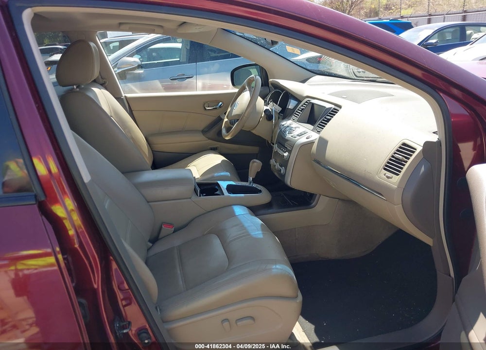 2012 NISSAN MURANO VIN: JN8AZ1MU9CW119782