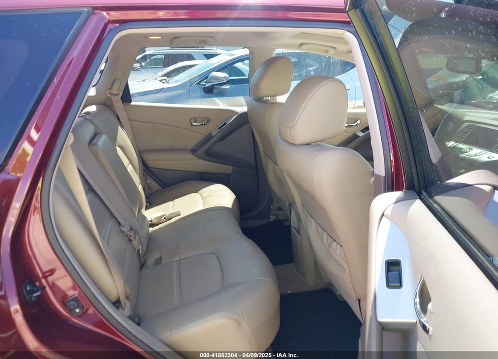 2012 NISSAN MURANO VIN: JN8AZ1MU9CW119782
