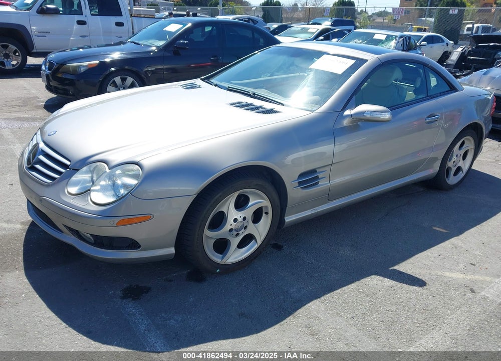 2004 MERCEDES-BENZ SL 500 VIN: WDBSK75F64F072167