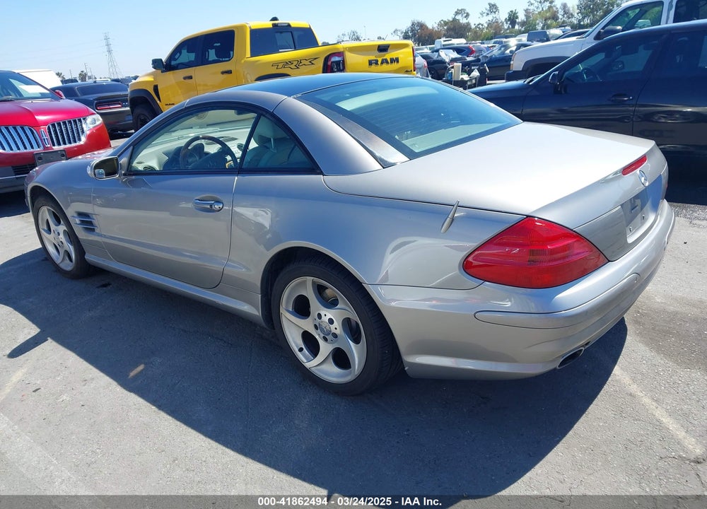 2004 MERCEDES-BENZ SL 500 VIN: WDBSK75F64F072167