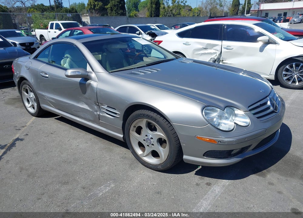 2004 MERCEDES-BENZ SL 500 VIN: WDBSK75F64F072167