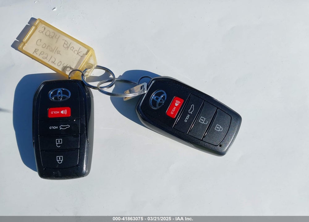 2024 TOYOTA COROLLA VIN: 5YFS4MCE9RP212040
