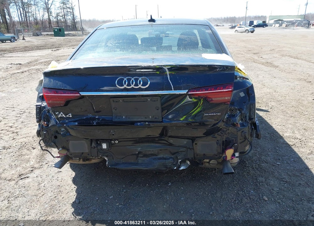2023 AUDI A4 PREMIUM PLUS 45 TFSI S LINE QUATTRO S TRONIC VIN: WAUEAAF42PN007786