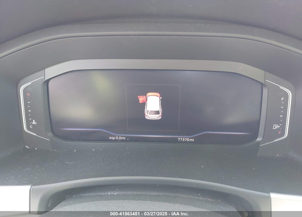 2019 VOLKSWAGEN ATLAS VIN: 1V2SR2CA2KC592323