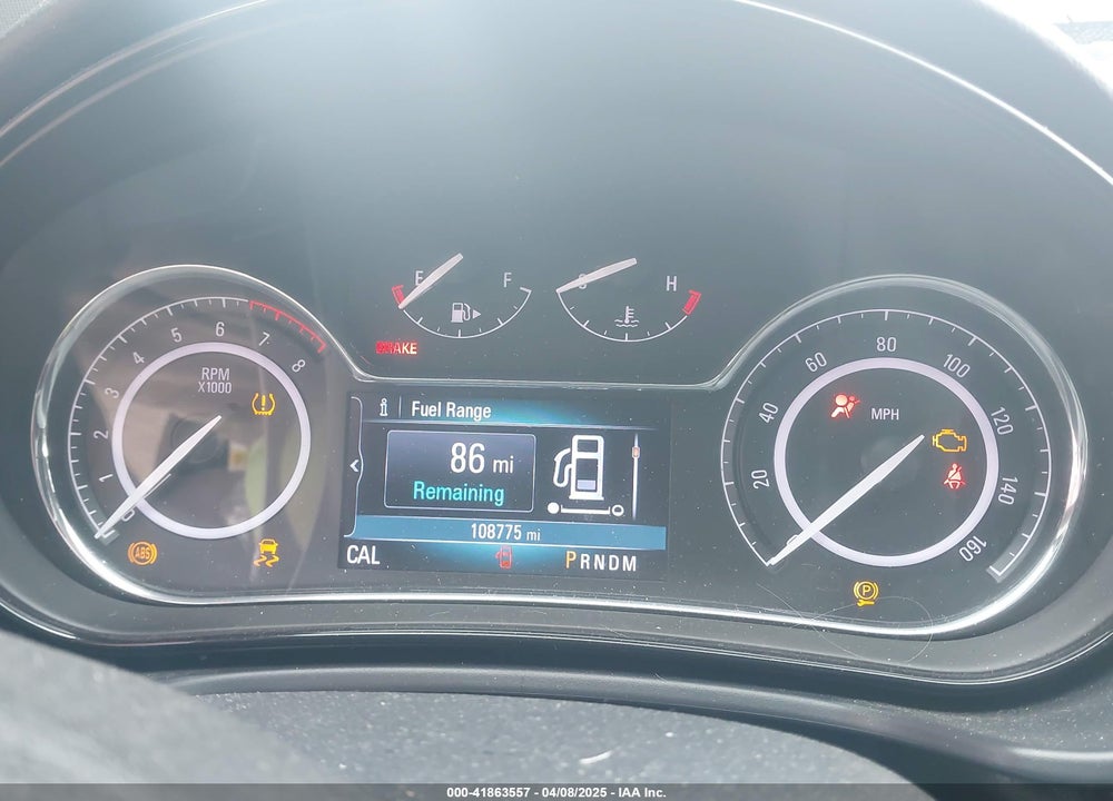2017 BUICK REGAL VIN: 2G4GM5EX6H9138693