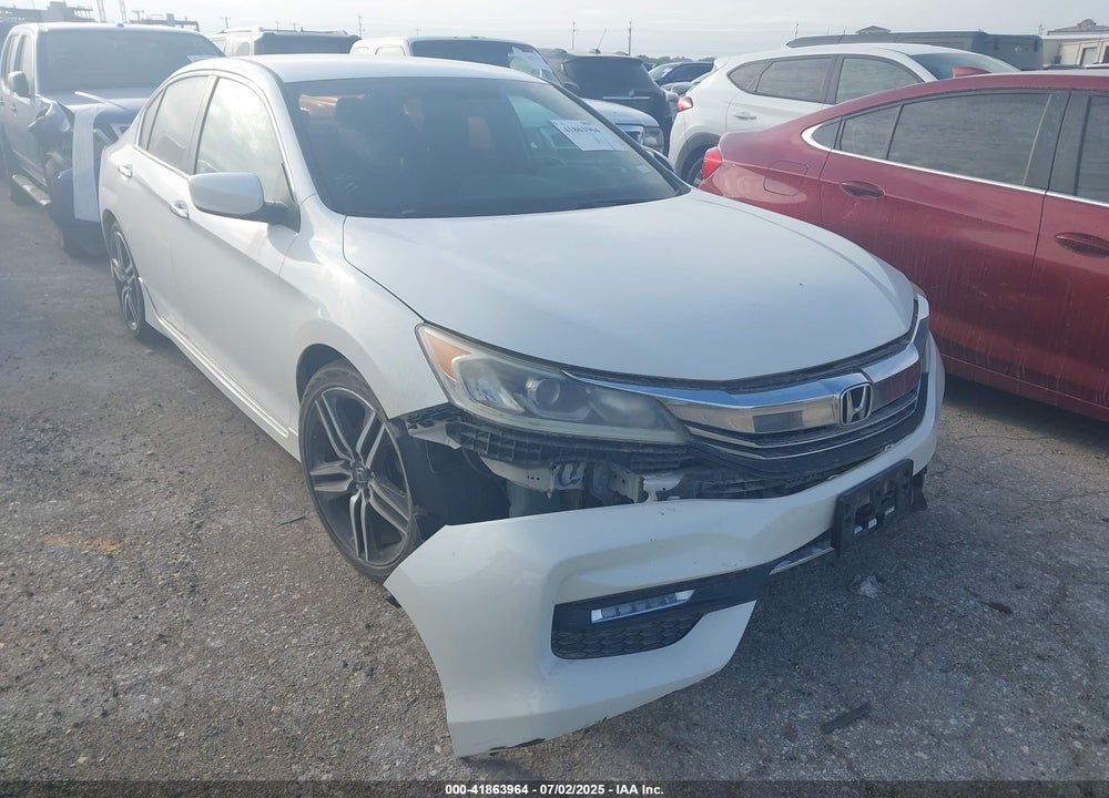 2016 HONDA ACCORD SPORT VIN: 1HGCR2F56GA102085