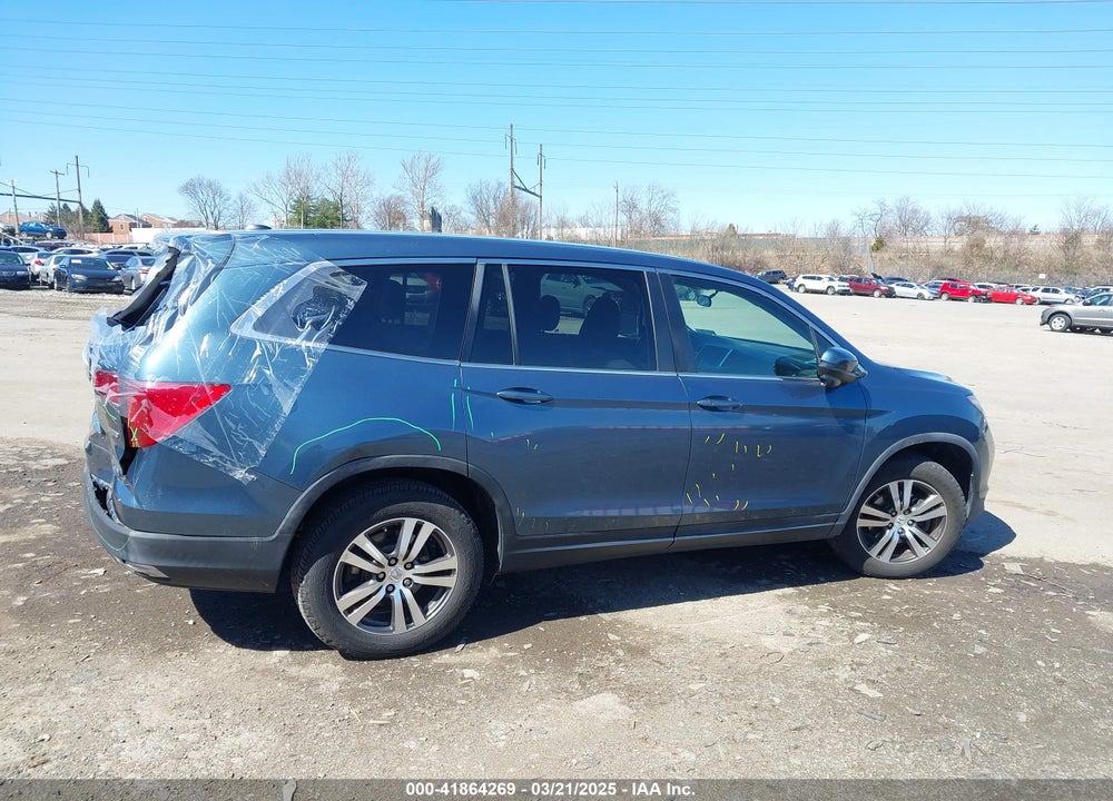 2017 HONDA PILOT EX VIN: 5FNYF6H34HB034362