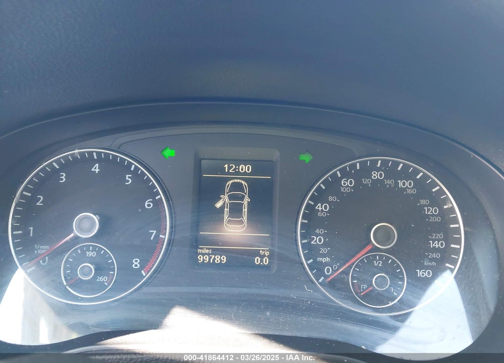 2012 VOLKSWAGEN PASSAT VIN: 1VWBP7A33CC035671