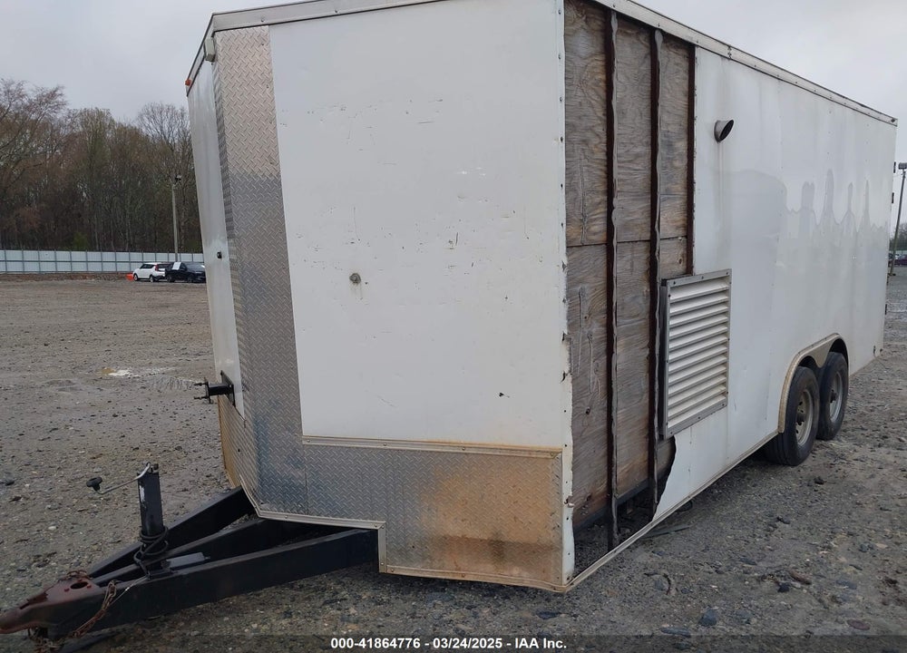 2021 D AND A CUSTOM 8.5X20TA5 ENCLOSED TRAILER VIN: 1D9BE2028MF803663