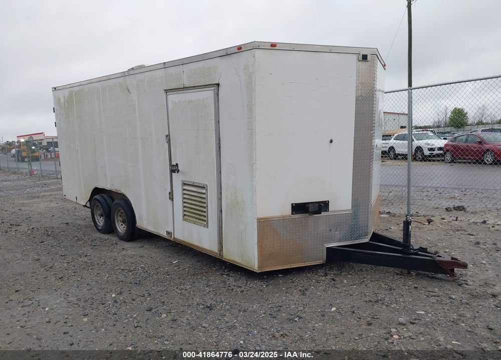 2021 D AND A CUSTOM 8.5X20TA5 ENCLOSED TRAILER VIN: 1D9BE2028MF803663