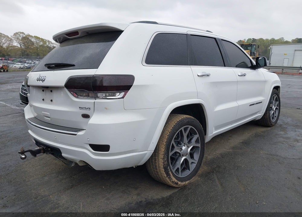 2019 JEEP GRAND CHEROKEE OVERLAND 4X4 VIN: 1C4RJFCG3KC552111