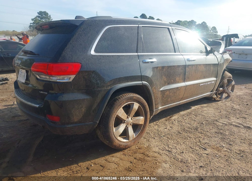 2016 JEEP GRAND CHEROKEE LIMITED VIN: 1C4RJFBT0GC439898