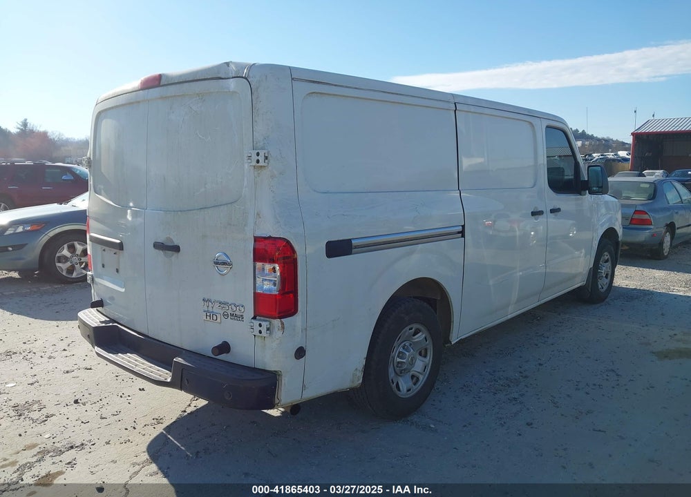 2016 NISSAN NV CARGO NV2500 HD SV V6 VIN: 1N6BF0KYXGN802236