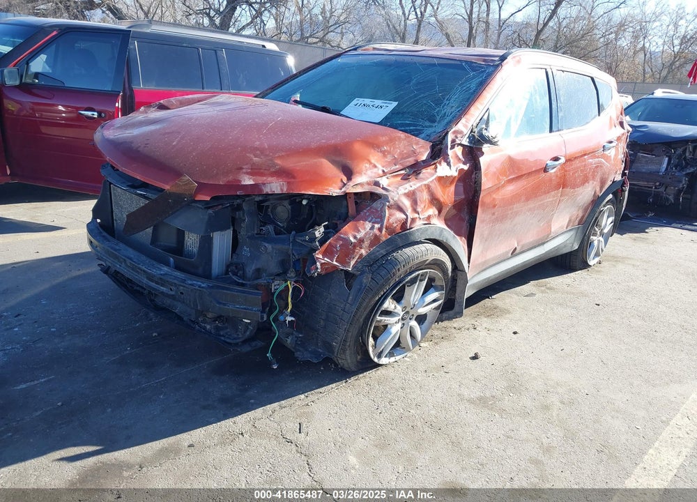 2013 HYUNDAI SANTA FE VIN: 5XYZUDLA9DG064271