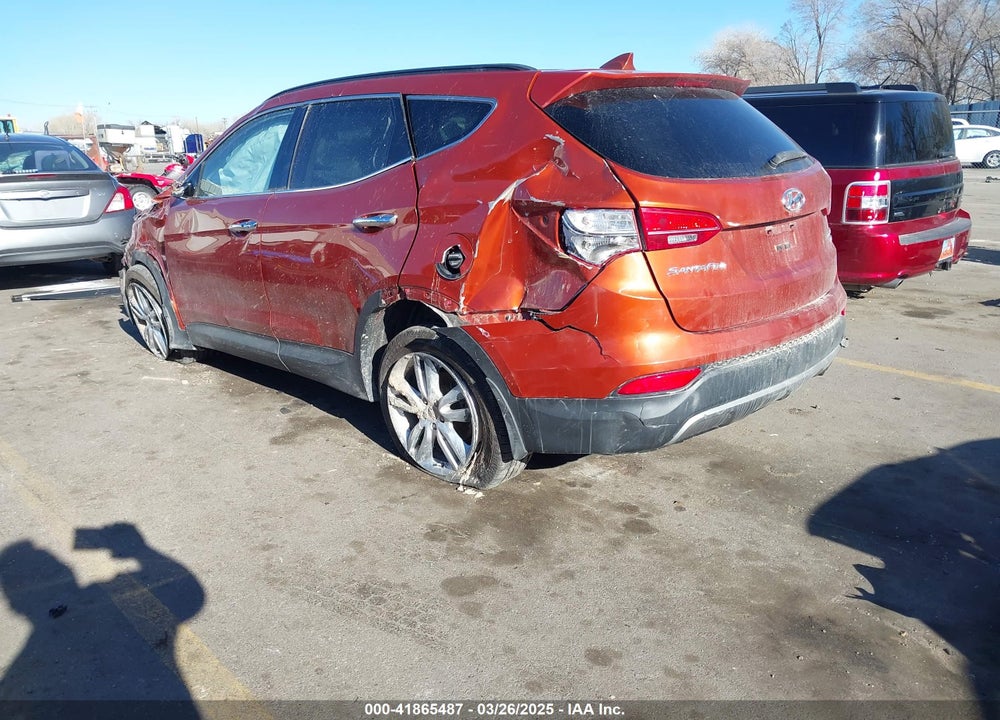 2013 HYUNDAI SANTA FE VIN: 5XYZUDLA9DG064271
