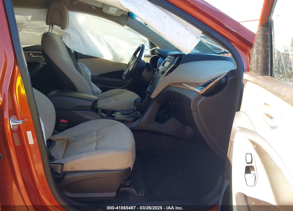 2013 HYUNDAI SANTA FE VIN: 5XYZUDLA9DG064271