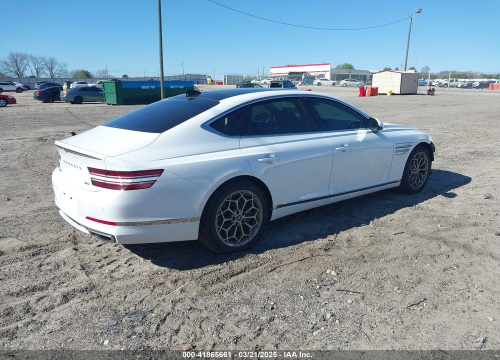 2024 GENESIS G80 VIN: KMTGB4SC8RU242131