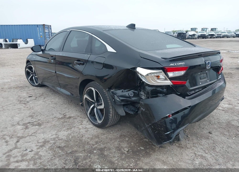 2022 HONDA ACCORD HYBRID SPORT VIN: 1HGCV3F23NA047809
