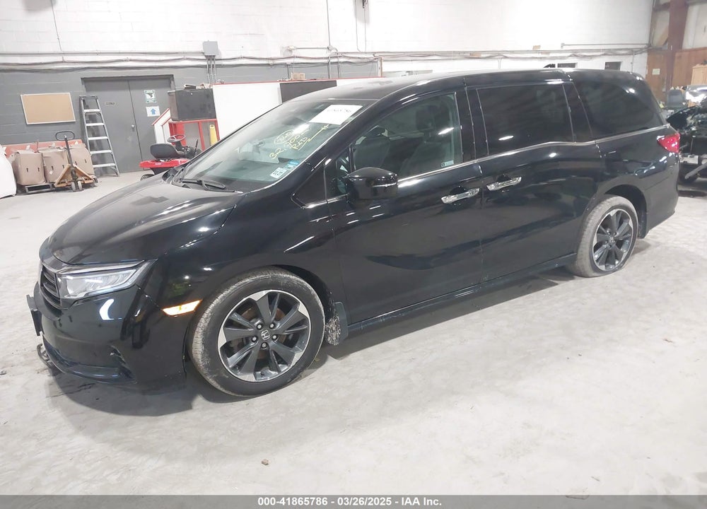 2023 HONDA ODYSSEY ELITE VIN: 5FNRL6H95PB016114