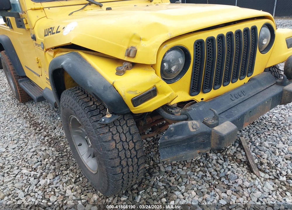 2006 JEEP WRANGLER SPORT VIN: 1J4FA49S06P700436