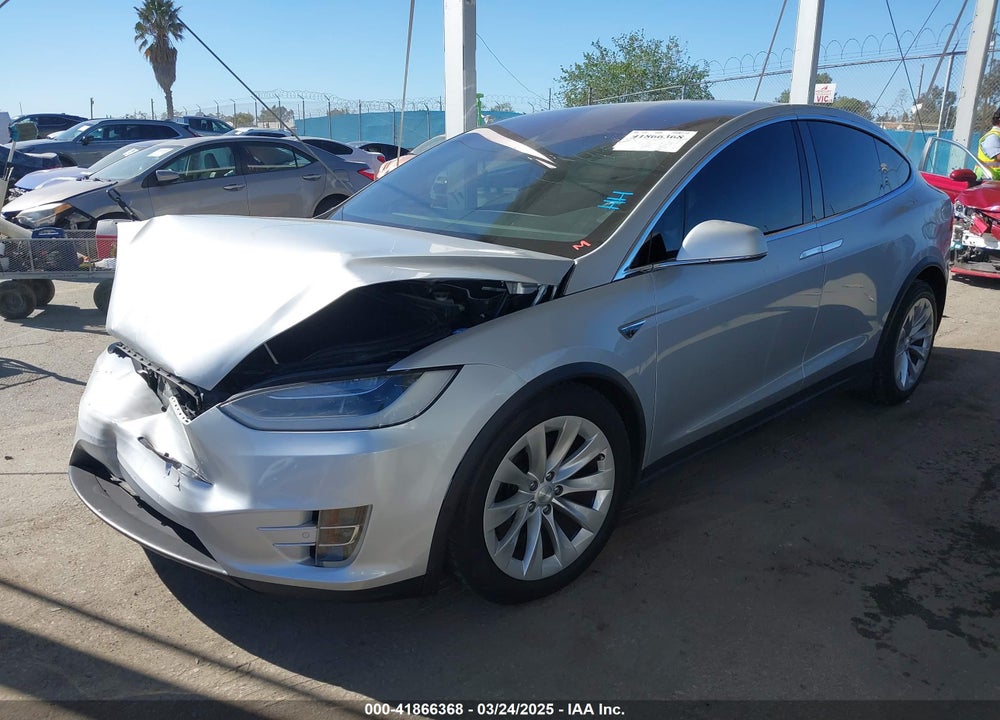 2016 TESLA MODEL X VIN: 5YJXCBE25GF021322