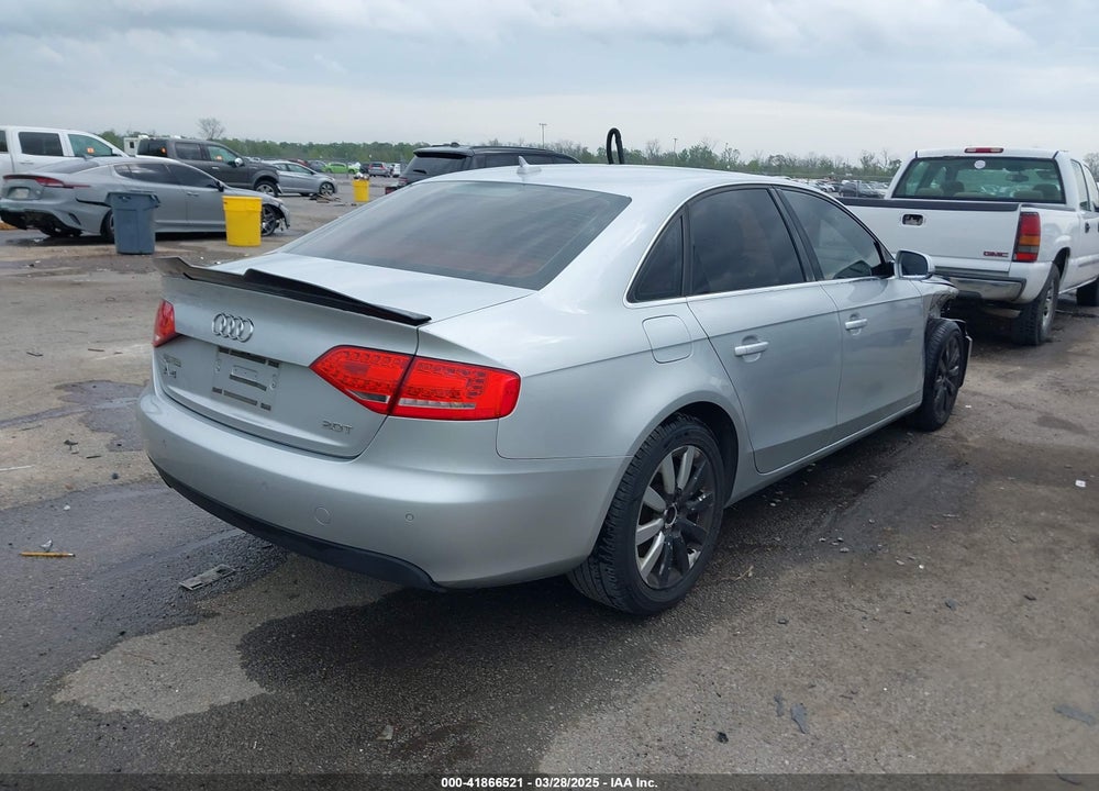 2010 AUDI A4 VIN: WAUEFAFL3AN045124
