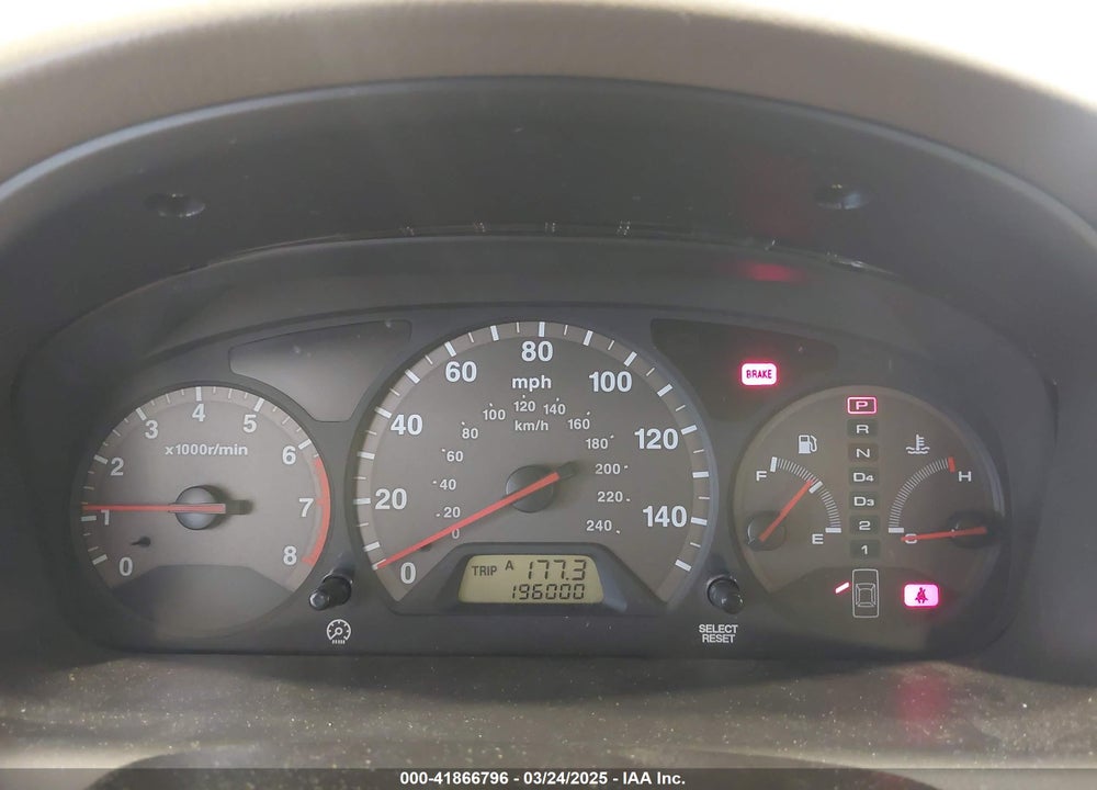 2001 HONDA ACCORD 3.0 EX VIN: 1HGCG225X1A015003
