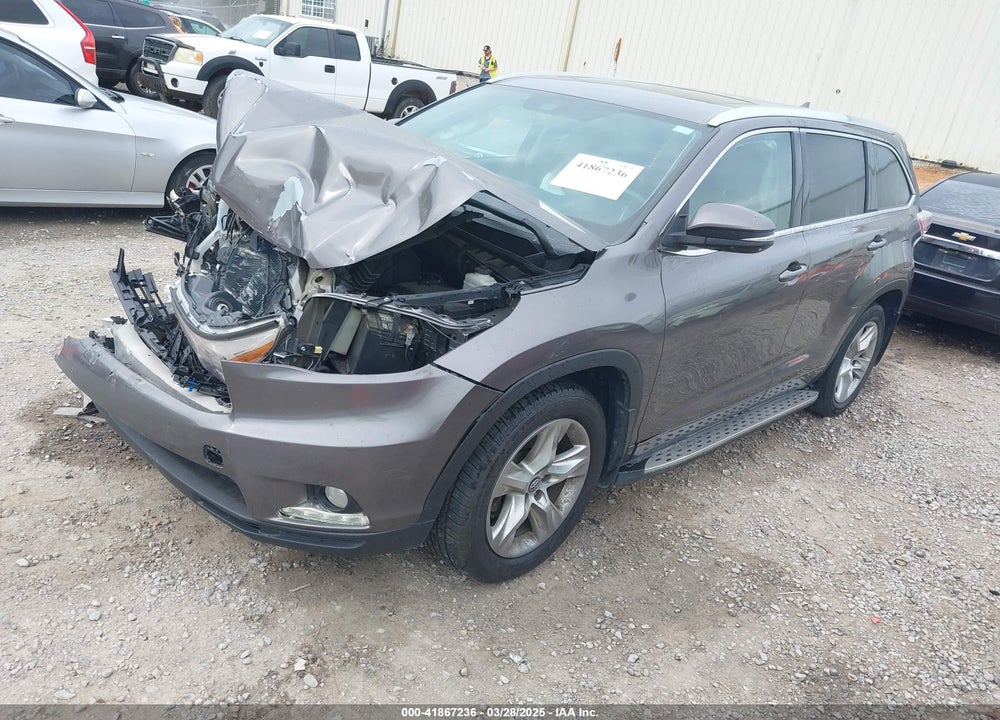 2016 TOYOTA HIGHLANDER LIMITED V6 VIN: 5TDYKRFH0GS172793