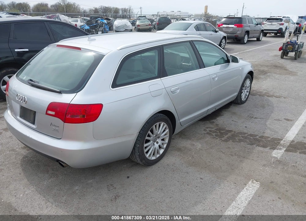 2007 AUDI A6 3.2 AVANT VIN: WAUKH94F27N130456