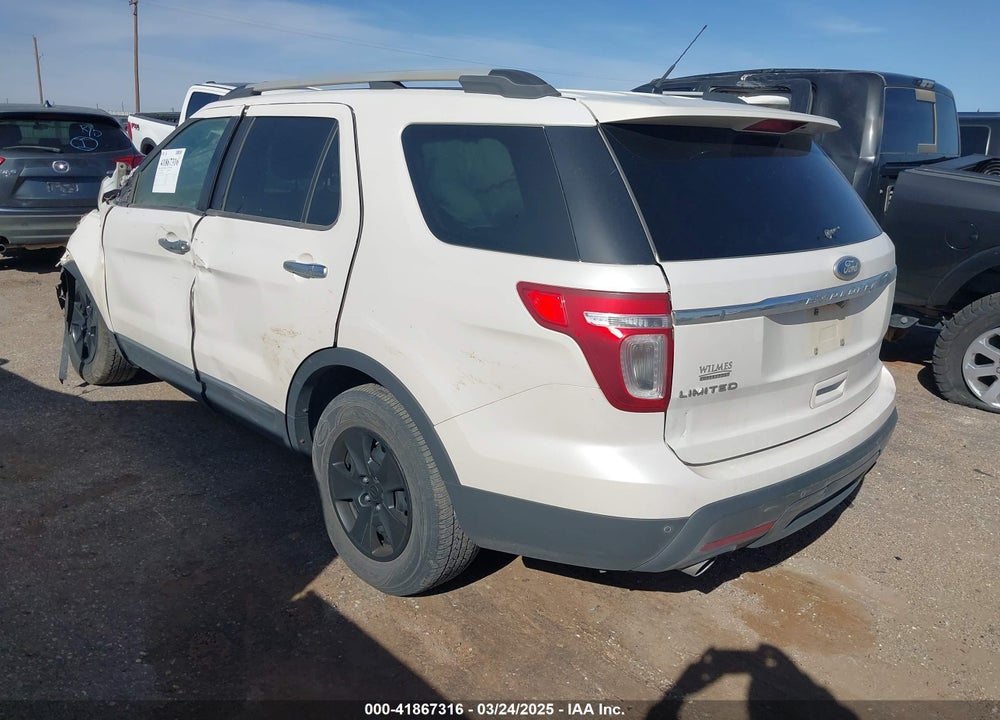2011 FORD EXPLORER LIMITED VIN: 1FMHK7F81BGA68445
