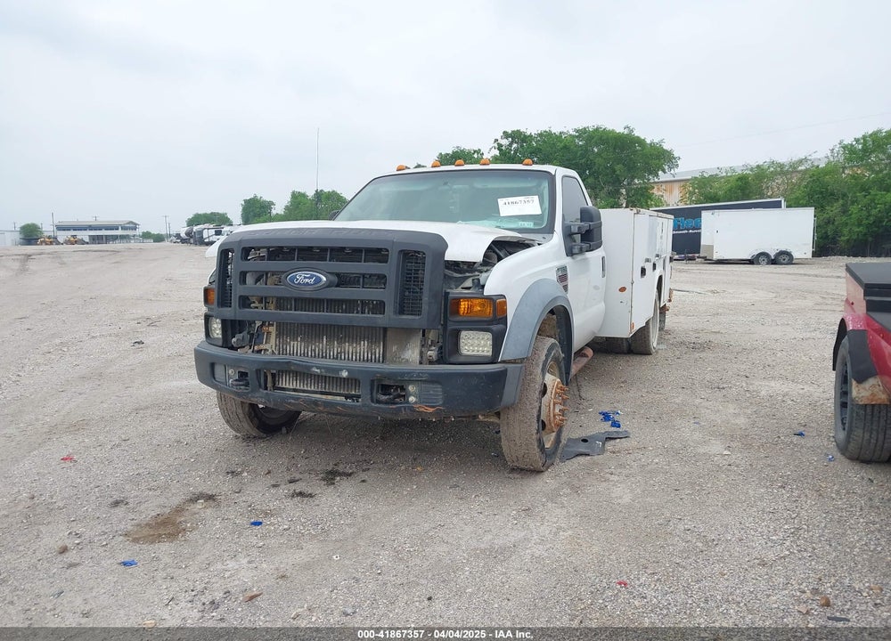 2008 FORD F-550 CHASSIS XL/XLT VIN: 1FDAF56R18ED23229
