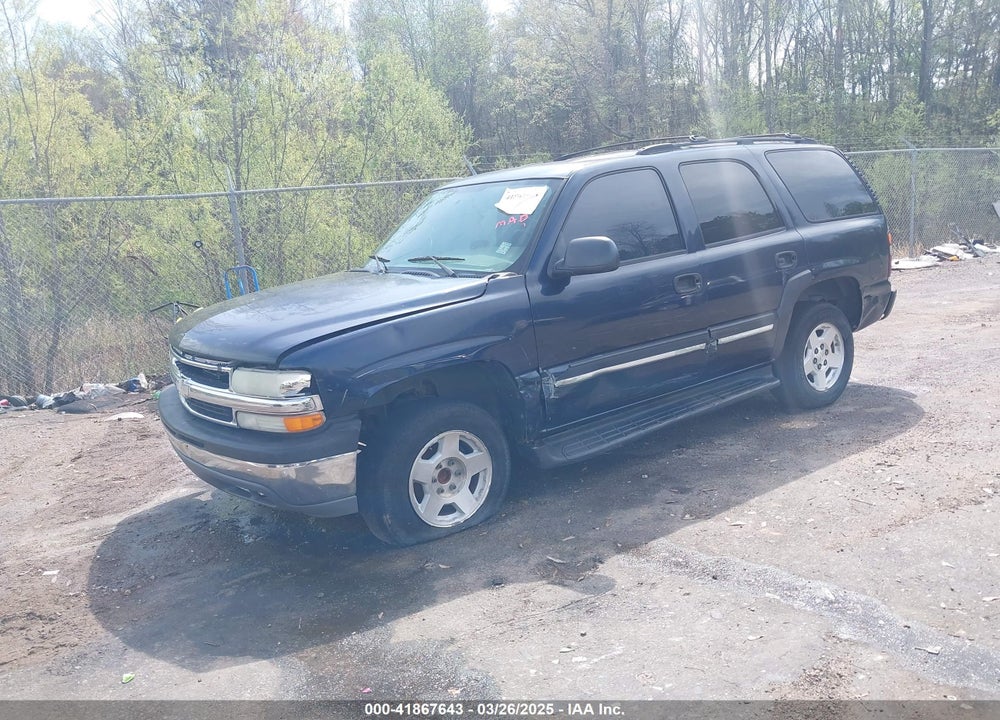 2004 CHEVROLET TAHOE LS VIN: 1GNEC13Z84R209220