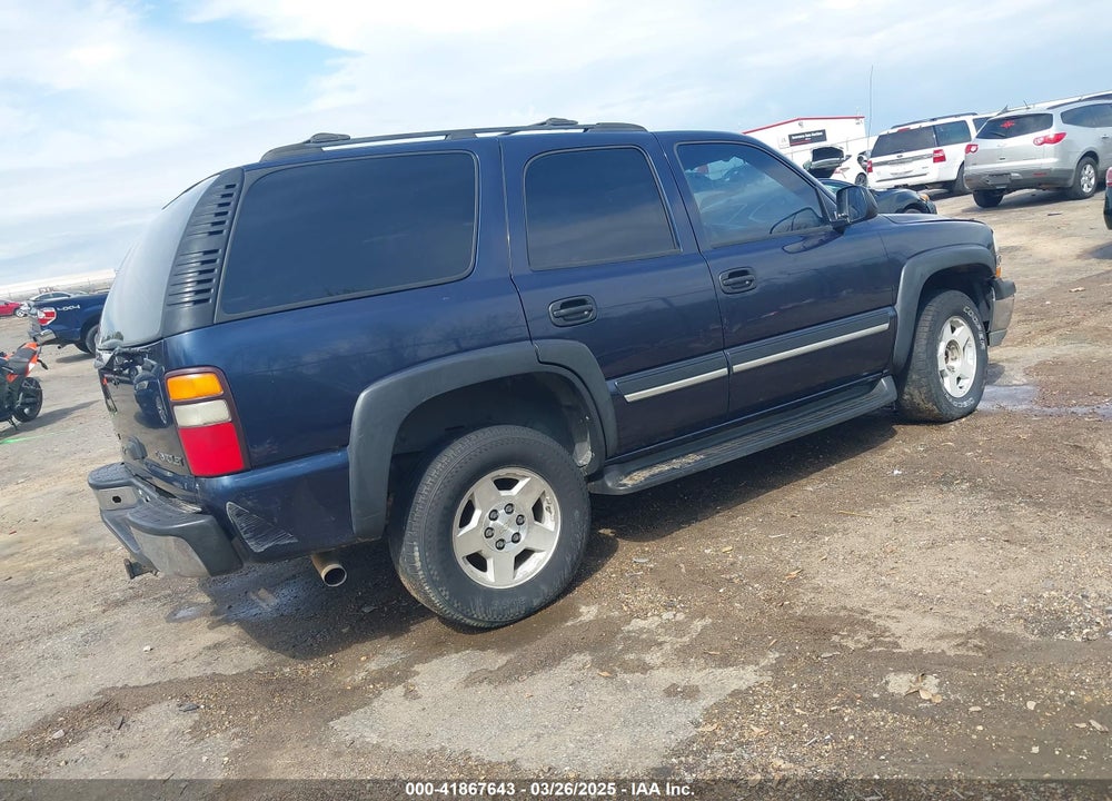 2004 CHEVROLET TAHOE LS VIN: 1GNEC13Z84R209220