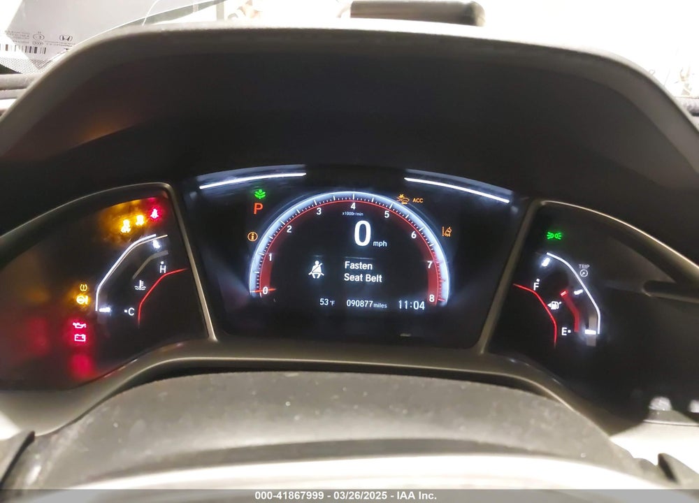 2019 HONDA CIVIC SPORT VIN: 19XFC2F83KE029836