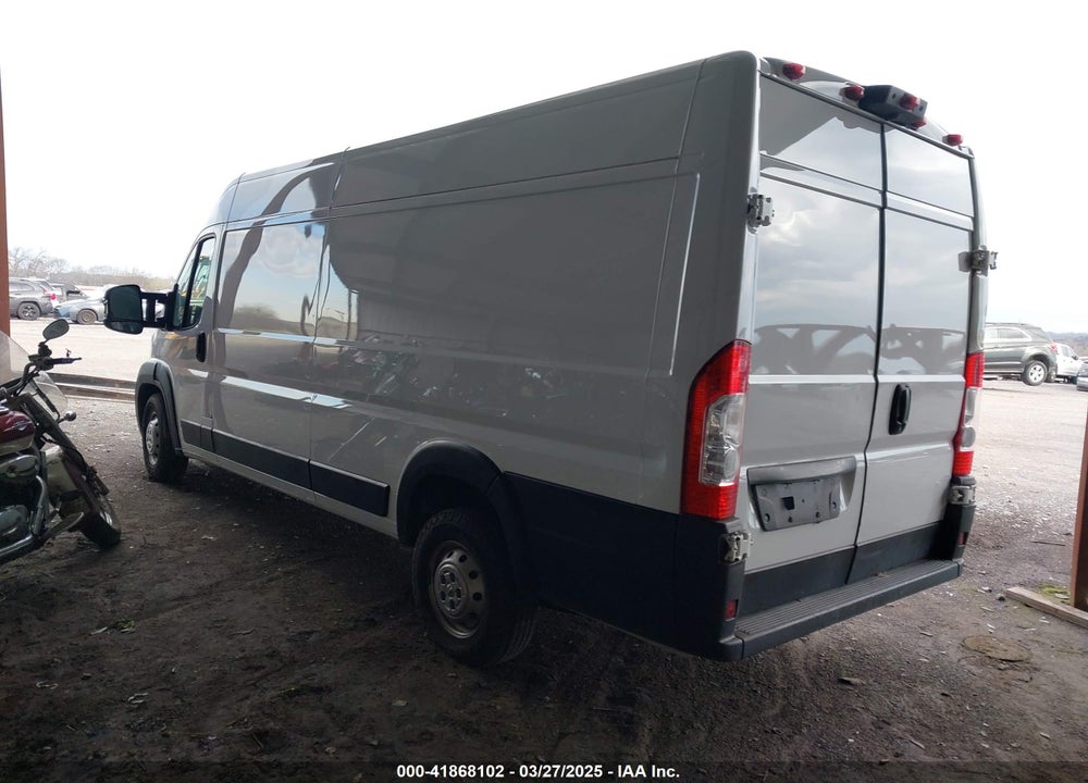 2022 RAM PROMASTER 3500 CARGO VAN HIGH ROOF 159 WB EXT VIN: 3C6MRVJG9NE120689