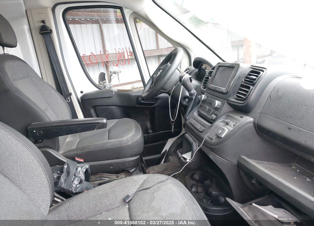 2022 RAM PROMASTER 3500 CARGO VAN HIGH ROOF 159 WB EXT VIN: 3C6MRVJG9NE120689