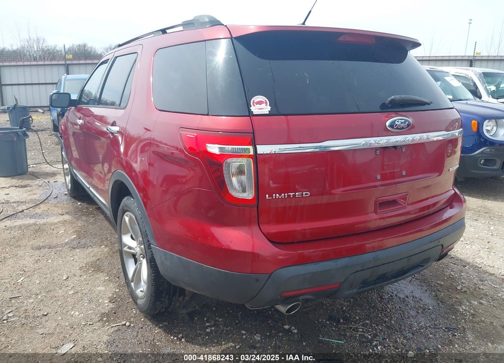 2013 FORD EXPLORER LIMITED VIN: 1FM5K7F80DGB43948