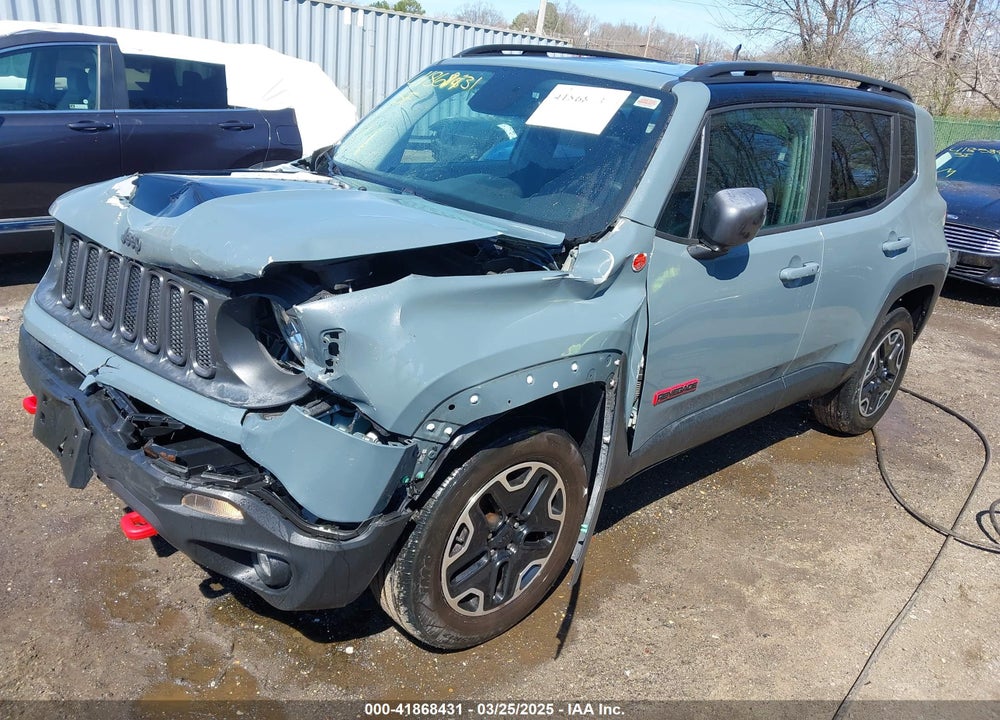 2017 JEEP RENEGADE TRAILHAWK 4X4 VIN: ZACCJBCB8HPE88025
