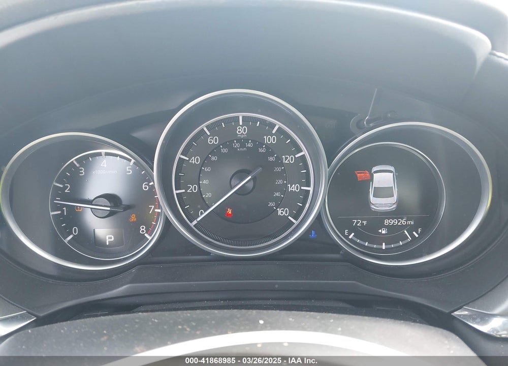 2019 MAZDA 6 TOURING VIN: JM1GL1VM9K1505782