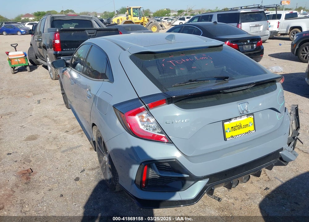 2021 HONDA CIVIC SPORT VIN: SHHFK7H47MU203297