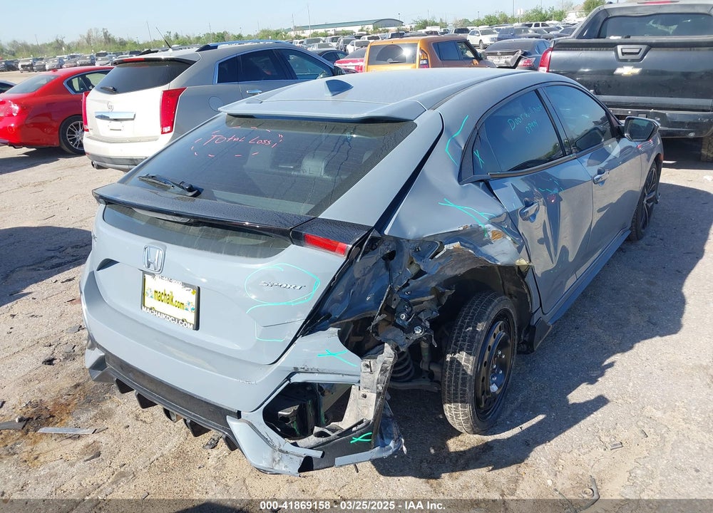 2021 HONDA CIVIC SPORT VIN: SHHFK7H47MU203297