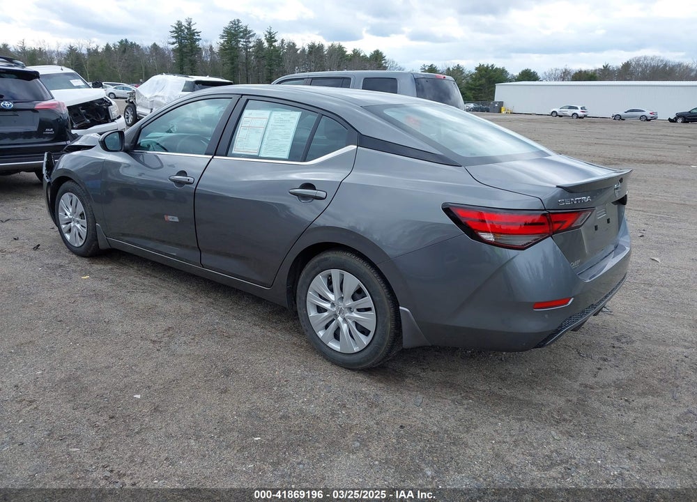 2021 NISSAN SENTRA VIN: 3N1AB8BV8MY275202